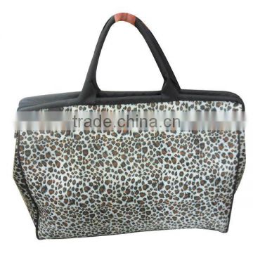 leopard print style travel bag,duffle bag