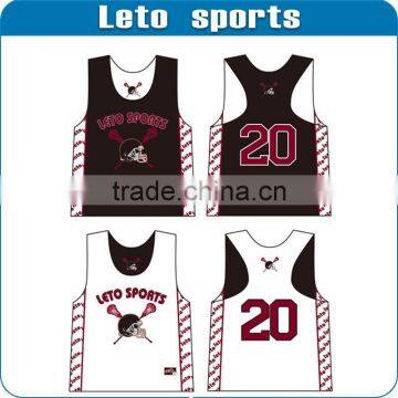 custom girls lacrosse reversible tops/lacrosse tanks tops/pinny