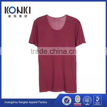 Wholesale 95% cotton 5% elastane women blank t shirt