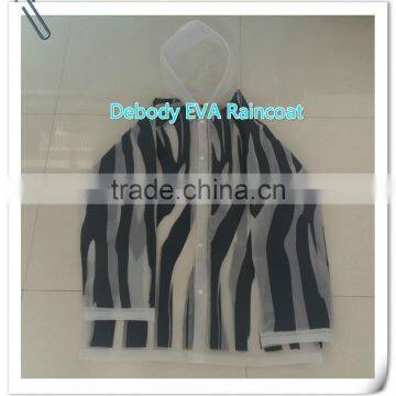 Adult 100% EVA Waterproof Raincoat in Football Field photo-6