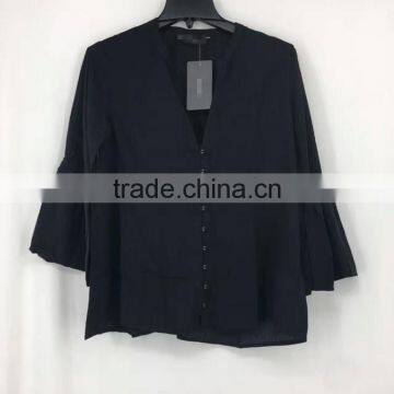 Latest Design Women Fancy White Button up Shirt photo-6