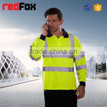 Reflective Safety hi Visible t Shirt Breathable Moisture Wicking photo-4