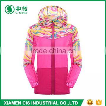 Factory Direct Lightweight Unisex Camo Printed Skin Windbreaker Jacket photo-3