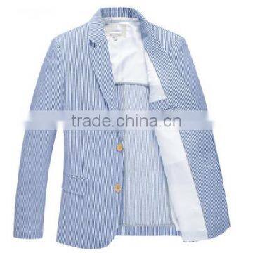 Blazer Mens Casual Suits Plain Weave Fabric Little Shining Men's Jacket Tailored Male photo-3