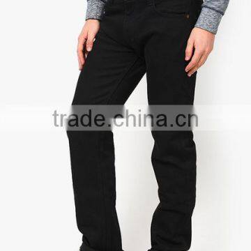 Men Pants Trousers Casual Mens Black Solid OEM Rivets/Zip Pants photo-3