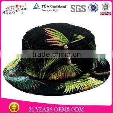 Fashion Design Custom Quality 100% Cotton Western Style Wholesale Fishing Bucket Cap