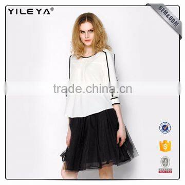 New Fashion Chiffon Blouse 2017,different Types of Fashion Women Blouse Tops Design photo-3