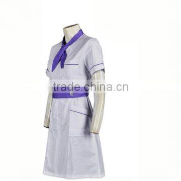 ISO9001 BSCI 2015 OEM Design Wholesale Hospital Uniform Lab Coat Nurse Uniform Dress photo-2