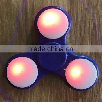 Best Seller 2017 New Toy ABS LED Fidget Spinner Hand Spinner photo-3
