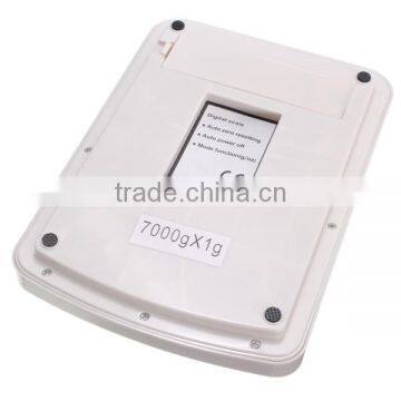 2016 Wholsesale 1PCS SF-400A Digital Scale For Household Use 10kg/1g Electronic Kitchen Scale Weighing Scale With Backlight photo-6