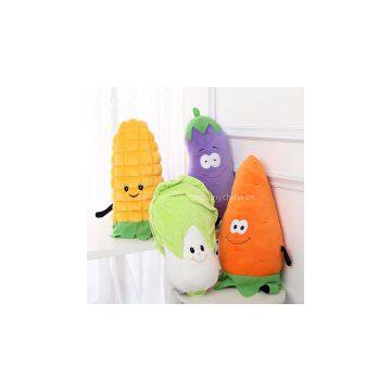 6 Style South Korea Cotton Vegetables Pillow Christmas Present Gift Creative Cute Children Plush Doll Gifts,Lovely Personalized Pillow，Birthday & Christmas  Gifts