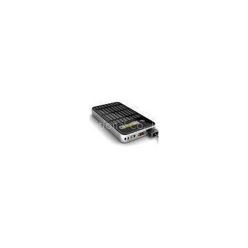 Portable Universal Rechargeable Power Bank With Solar Panels For IPod / DV