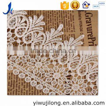The water soluble lace DIY garment accessories