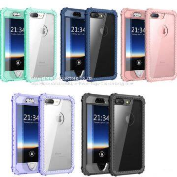 Shockproof Phone Case for IPhone 6 6S 7 Plus,PC+TPU 2-Layers Hybrid Full-Body Protect Cover photo-3