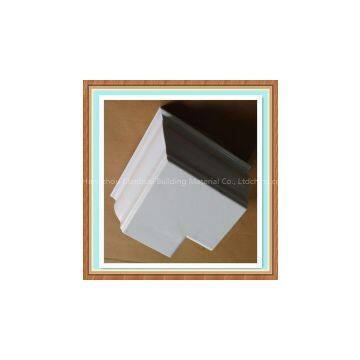 5.2 inch Rain gutters drainage system PVC gutter plastic 90 outside corner accessories