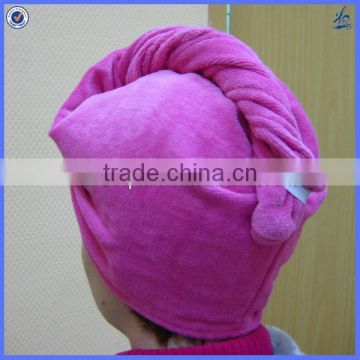 Hot sale square cheap microfiber hair towelling, microfiber hair towelling wholesale