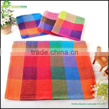 Alibaba embroidery design cotton tea towel size kitchen towel rewinder