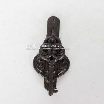 Cast Iron Door Knock with key shaped