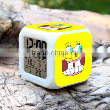 SpongeBob Digital LED Alarm Clock,SpongeBob Table Clock,Desk Alarm Clock