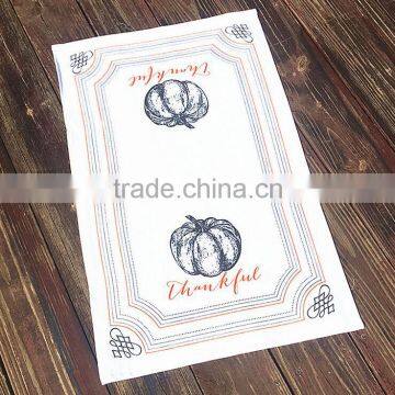 Hot Sale Wholesale Printed Christmas Cotton Tea Towel