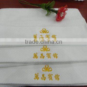 100% cotton dobby terry face towel,