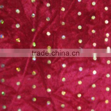 Crushed Woven Fabric With Paillette --Upholstery Fabric