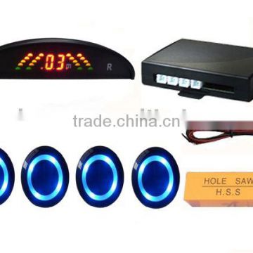 Rainbow LED Display Car Parking Flashing Sensor