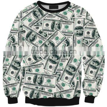 Wholesale crewneck mens custom sweatshirt