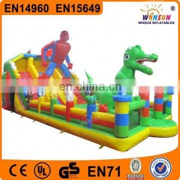 Meet CE Certificate Cheap Largest Inflatable Water Slide for Sale photo-6