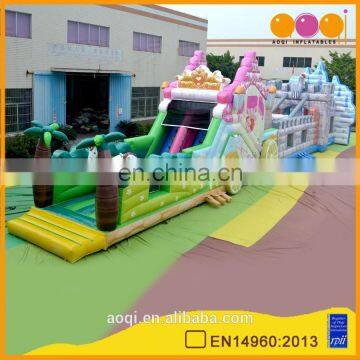 AOQI China factory amazing giant inflatable obstacle