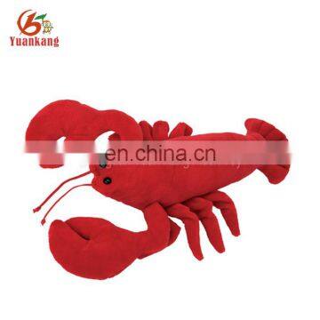 OEM plushies toys sea animals stuffed red shrimp