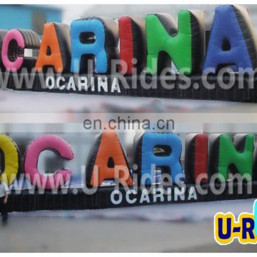 15m long Giant inflatable letters For advertising