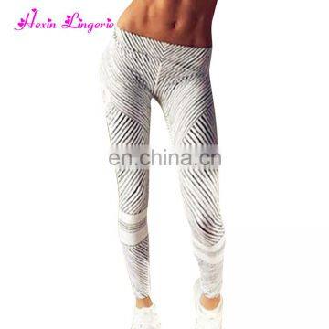 Hot Sale Stripes Flora Track Pants Active Girls Legging Outfits