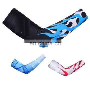 wholesale cycling wear arm sleeves - 2016 Full Dye Compression Sublimated CAMO PRINT Arm Sleeves