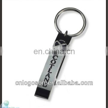 Custom Scotland logo metal bottle opener key chain