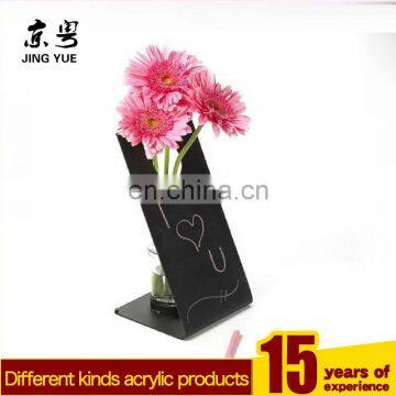 Wholesale Black PMMA vases,cheap acrylic flower vases,flower arrangement