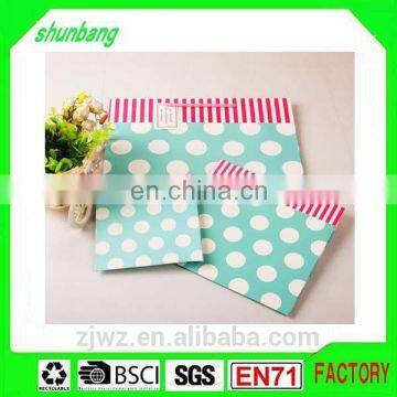 2015 Flat Bottom Printed Handmade Jewelry Paper Gift Bag for Promotion photo-3