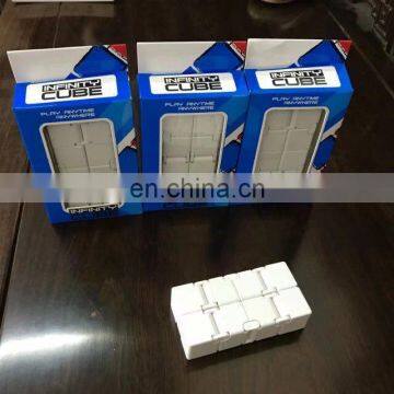 Infinite Cube,Fidget Cube in Style With Pressure Reduction Toy - Infinity Turn Spin Cube Edc Fidgeting - Killing Time Toys photo-2