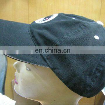 Classic cotton wash cap 100% cotton six panel 3d embroidery baseball cap