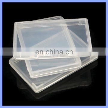 Custom Transparent Plastic Cases High Quality PP Plastic Gift Case Card Box 96*65*11mm