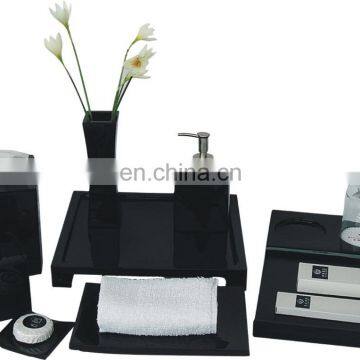 Modern Acrylic Hotel Bathroom Amenities Tray Sets /hotel Amenities Set /amenity Tray in Hotel photo-3