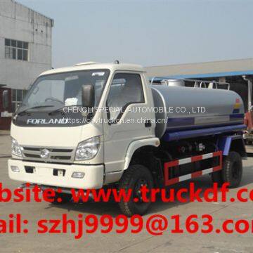 High Quality and Competitive Price Forland Brand 1300gallons Water Tank Truck for Sale
