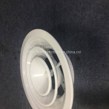 Round Ceiling Diffuser Vent With Damper Hvac System photo-4