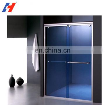 bathroom glass door