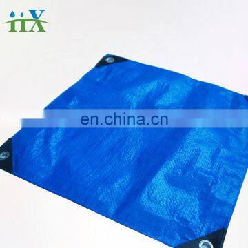 Cheap price korea blue tarpaulin / waterproof and fireproof PE tarpaulin