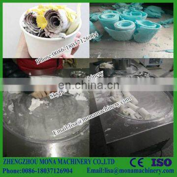 Thailand Rolled Fried Ice Cream Machine / Thailand Ice Cream Frying Machine photo-3