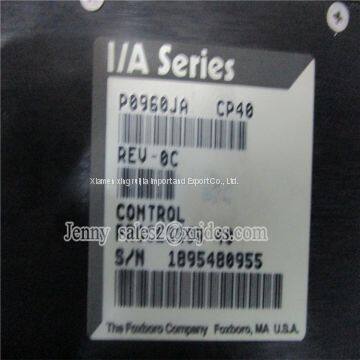 New In Stock FOXBORO P0960JA-CP40 PLC DCS Module