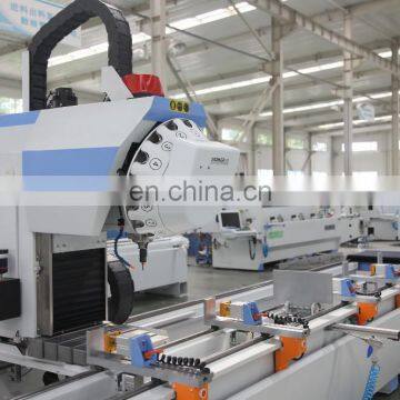 Heavy Duty Aluminum Curtain Wall Profile Drilling Milling and Taping Machine