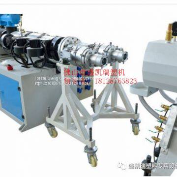 PVC Pipe One Out Two Extruder Equipment photo-3