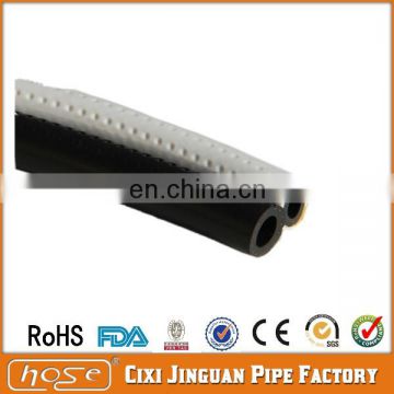 Plastic PVC Conduit For Gas Cylinder, PVC Nylon Reinforced Hose, Black White Good Flexible PVC LPG Gas Hose